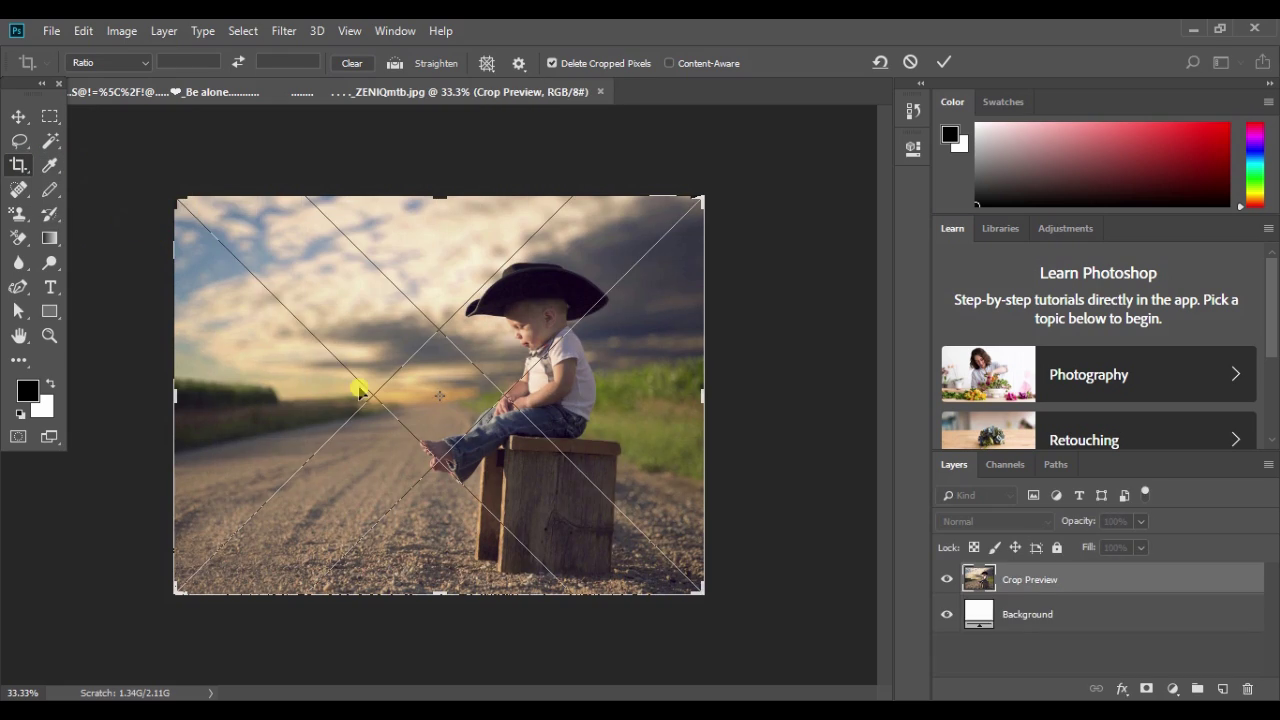 Topic 4 Crop Slice Tools
